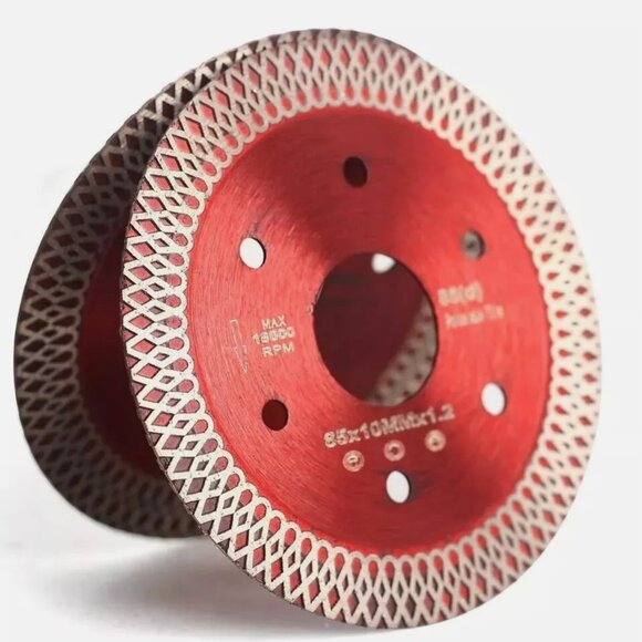 4 inch Tile Cutter Diamond Saw Blades 2 Ceramic Cutting Disc Wheels for Marble - Picture 1 of 4